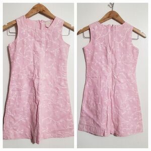 Jilian's Closet Pink Embroidered Dress Size 8